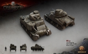 World of Tanks - Renderscreenshot zeigt den amerikanischen M3 Lee