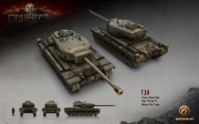 World of Tanks - Renderscreenshot zeigt den amerikanischen T30