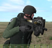 Armed Assault - ArmA - P90 Version 2.1 by ColonelWell - Ansicht