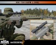 ARMA 2 - Waffenpack in Version 2.0 vom Switzerland Mod Team