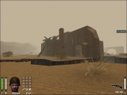 Wolfenstein: Enemy Territory - Hier Base Race im Desert Style.