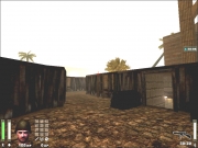 Wolfenstein: Enemy Territory - Hier Base Race im Desert Style.