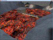 Wolfenstein: Enemy Territory - Map Screenshost aus Vulcano escape Beta 1