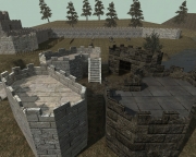 Call of Duty: World at War - Map Ansicht - CastleWars