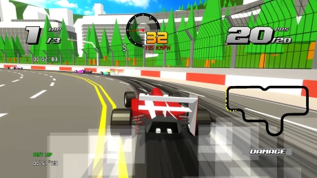 Formula Retro Racing - World Tour - Screen zum Spiel Formula Retro Racing - World Tour.