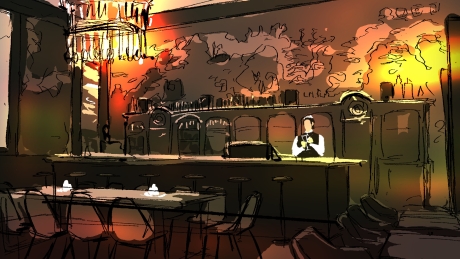 Hauma - A Detective Noir Story - Screen zum Spiel Hauma - A Detective Noir Story.