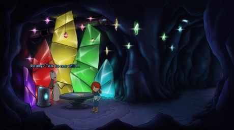 Aurora: The Lost Medallion - The Cave - Screen zum Spiel Aurora: The Lost Medallion - The Cave.