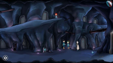 Aurora: The Lost Medallion - The Cave - Screen zum Spiel Aurora: The Lost Medallion - The Cave.