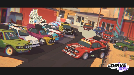 #DRIVE Rally - Screen zum Spiel #DRIVE Rally.