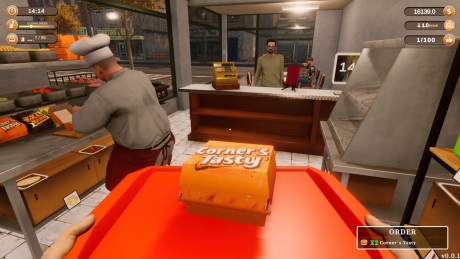 Corner Kitchen Fast Food Simulator - Screen zum Spiel Corner Kitchen Fast Food Simulator.