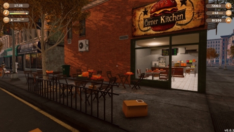 Corner Kitchen Fast Food Simulator: Screen zum Spiel Corner Kitchen Fast Food Simulator.